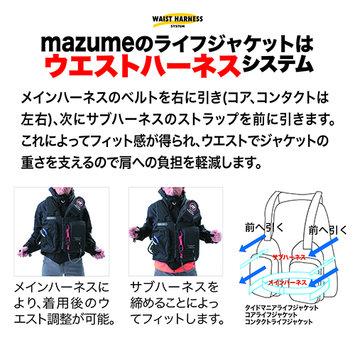 MZX コアライフジャケット | PRODUCTS | mazume